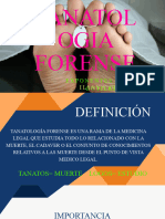 Tanatologia Forense