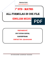 Namma Kalvi 10th Maths All Formulas Study Material English Medium 216199