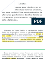 Literatura - Google Sala de Aula PDF