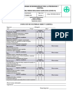 PBCOVID-19-FOR-011 Inspección de Seguridad, Orden y Limpieza