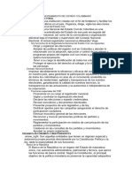 Estructura y El Funcionamiento Del Estado Colombiano