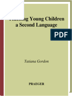 Teaching Young Children A Second Languag