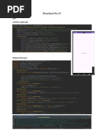 Practical No 17 To 30