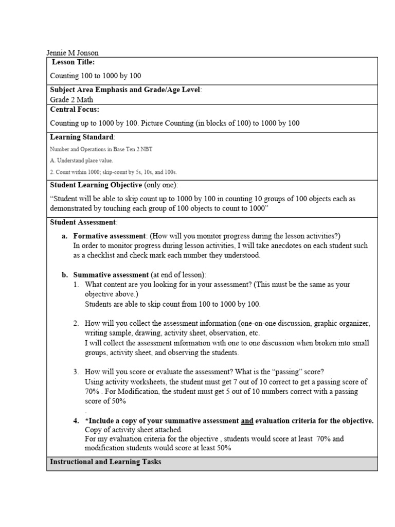 ECE631 Kindergarten Science 031824 Lesson | PDF | Learning | Cognitive ...