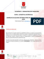 A3. Ejemplos en Excel de Las Distribuciones de Probabilidad