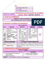 SESIÓN  DERECHA - IZQUIERDA-DELANTE Y DETRÁS