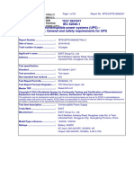 IEC62040-1 Report Sample