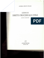 PROTO PISANI, Andrea. Lezioni di diritto processuale civile. 5 ed., Napoli Jovene, 2016