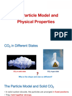The Particle Model and Physical Properties