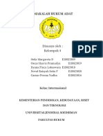 MAKALAH HUKUM ADAT Perkawinan Bebas FIX Baru