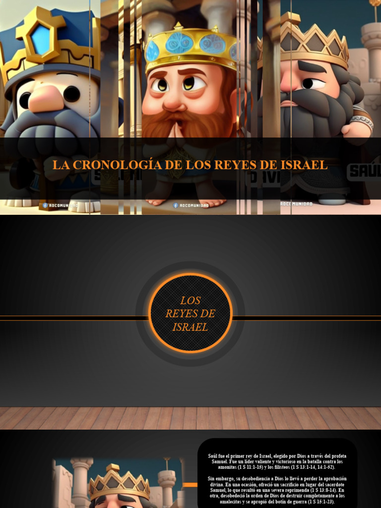 Cronología de los Reyes de Israel | PDF | Libros de reyes | Saulo