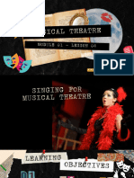 Musical Theatre - Module I - Lesson 04