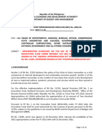 NEDA DBM Joint Memorandum Circular No 2022 01