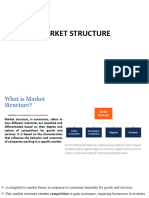 market structure , revenue structure and Producer's equilibrium