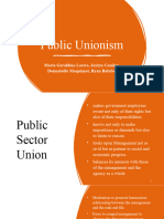 Public Unionism Report MPA