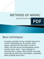 Methods of Mixing