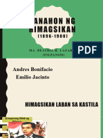 5 - Panahon NG Himagsikan Laban Sa Kastila at Amerikano