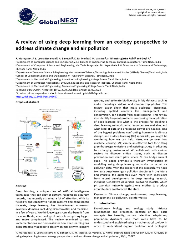 Seawater intelligence overview