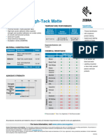 8000t Ultra High Tack Matte Spec Sheet en Us