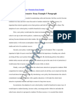 Persuasive Essay Example 5 Paragraph PDF