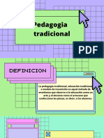 Pedagogia Tradicional