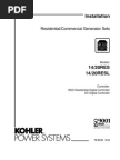 Kohler 12RES ADC 2100 Controller | Electric Generator | Hertz