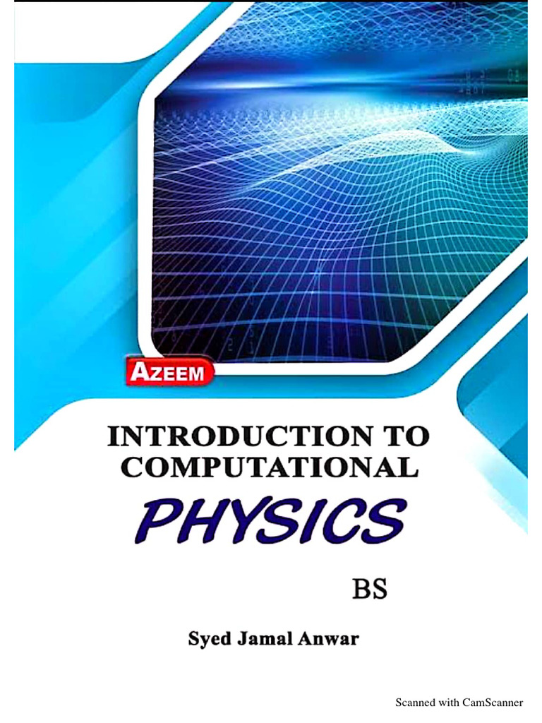 Computational Physics Book | PDF