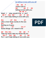 Elvis Presley - Can't Help Falling in Love With You A# PDF