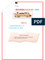 Plan de Refuerzo 2022