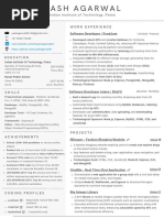 Resume - Yash Agarwal