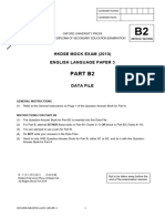 2019 Mock Exam P3 Part B2 DF