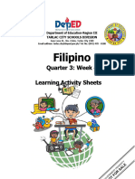 Quarter 3 Week 4 Filipino10 TumangLaurence B 3
