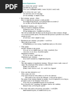 Advanced Language Practice - Conditionals