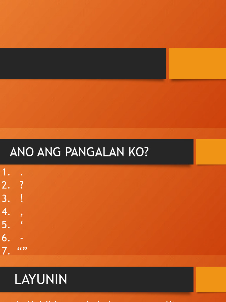 Wastong Gamit at Uri NG Mga Bantas 8 | PDF