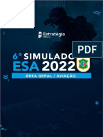 6 Simulado Esa 2022 Geral Aviação - Questões