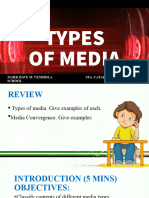 Types of Media - Lab