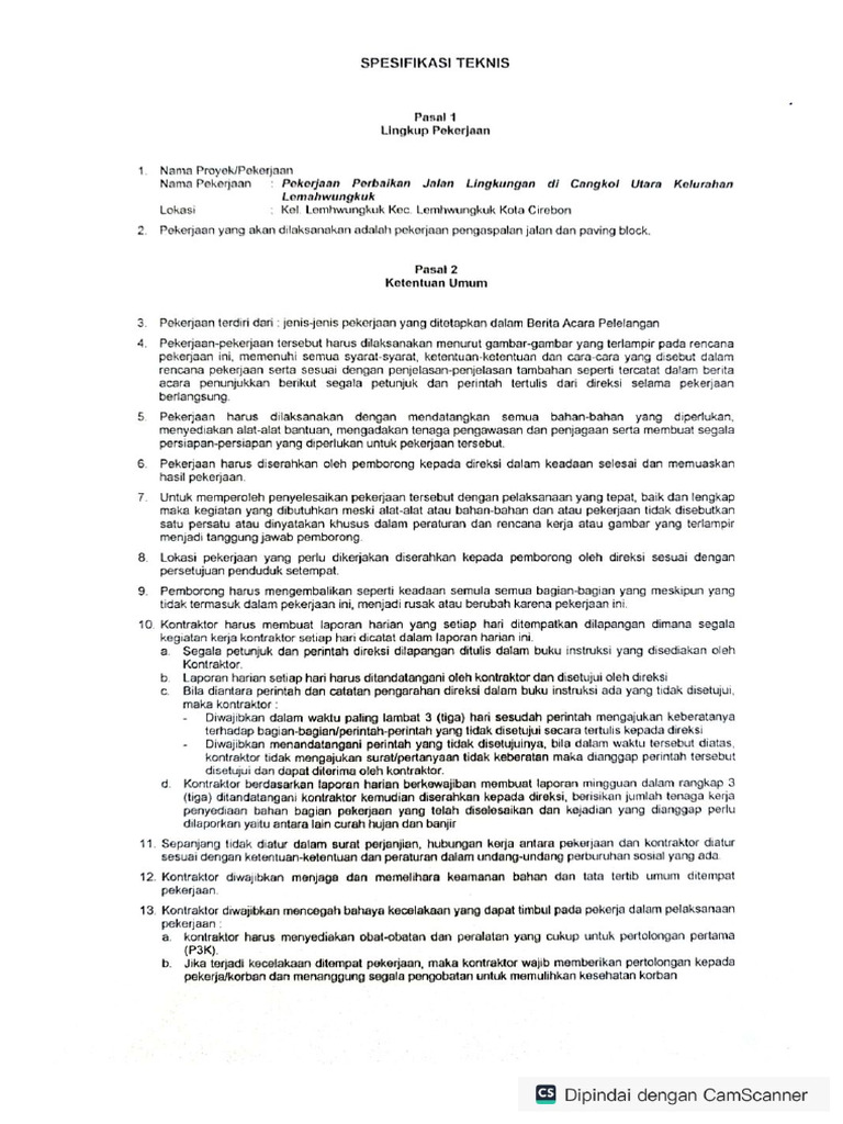 Spektek Gambar RW.004 2023 | PDF