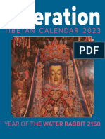 Liberation Tibetan Calendar 2023