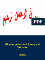 1a. Introduction To Bioenergetics. DR Naim