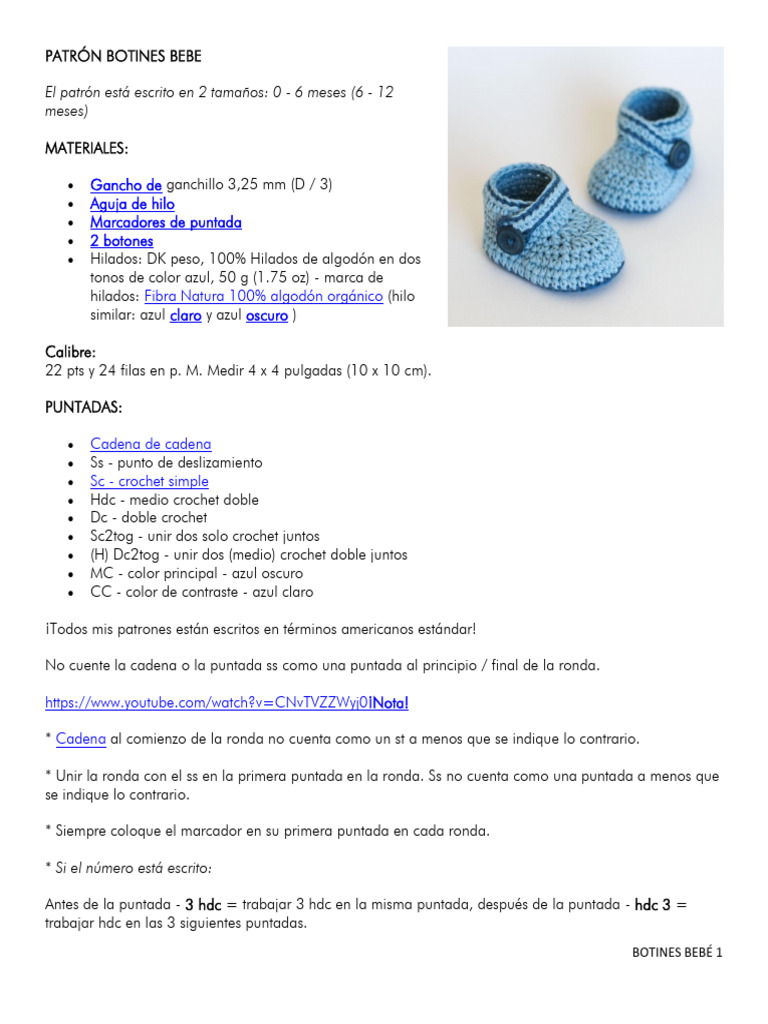 zapatitos azules(1) PDF Tejer