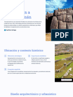 Introduccion A Sacsayhuaman