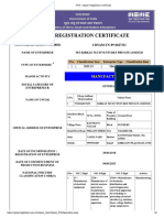 Udyam Registration Certificate 2023