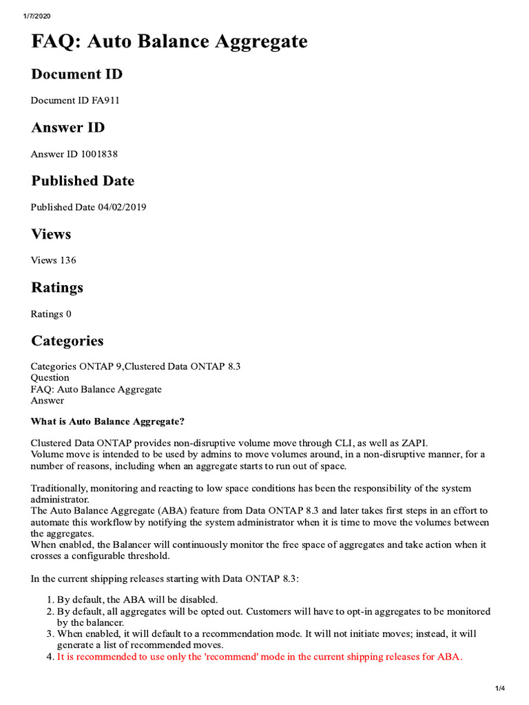 Auto Balance Aggregate PDF