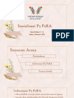 Sosialisasi P5 P2RA: Fase B (Kelas 3 - 4) Sabtu, 3 Februari 2024