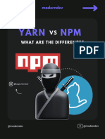 NPM Vs Yarm