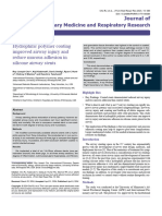 Hydrophilic Polymer Coating Improved Airway Injury and Reduce Mucous Adhesion in Silicone Airway Stents