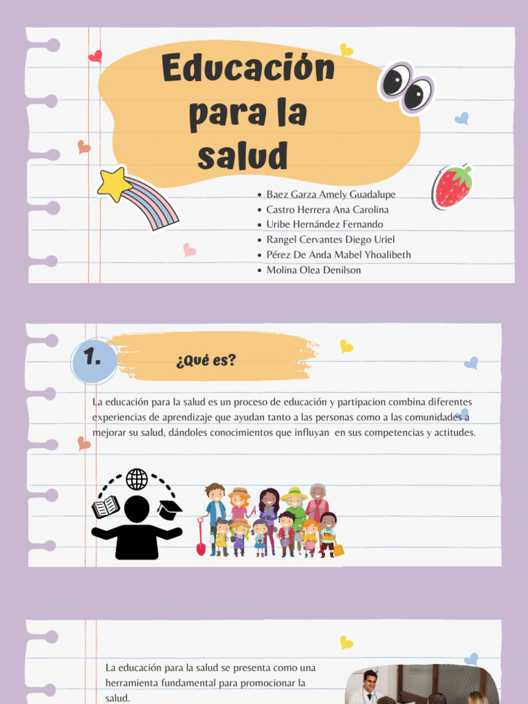 Educación en Salud Pública | PDF | Educación para la salud | Comportamiento