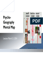 Lect. F3. Psycho-Geography