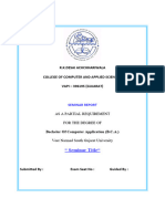 Seminar Certificate