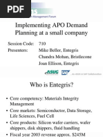 Download Implementing Apo Demand Planning at a Small Company 1051 by Manoj Wagh SN72105280 doc pdf